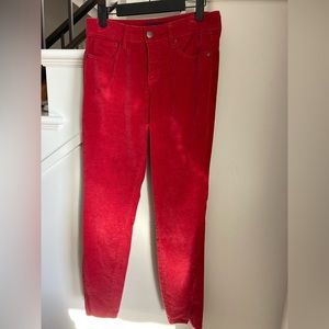 Red velvet Jeans